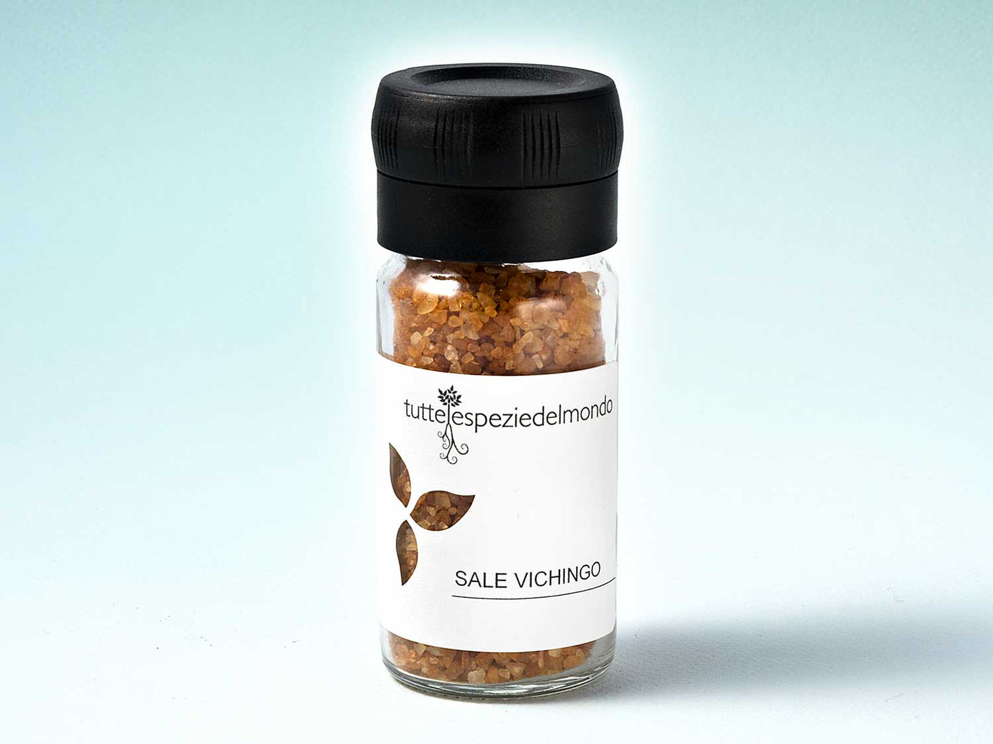 Vikingská uzená a kořeněná sůl - Sklenice s uzávěrem mlýnku 100g